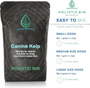 Canine Atlantic Sea Kelp For Dogs | All Natural Dog Food Topper For Digestive Health, Skin And Coat Health, And Immune Support | Rich In Vitamins, Minerals, And Calcium For Dogs (50G)