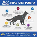 Kala Health Peaktails Hip & Joint Plus Ha For Dogs  150 Tablets, Glucosamine, Chondroitin, Optimsm, Ester-C & Hyaluronic Acid  Supports Joint Mobility & Comfort