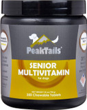 Senior Multivitamin For Dogs  350 Chewable Tablets With Msm, Superoxide Dismutase