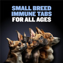 Bully Max Small Breed Dog Immune Support Tablets - Chewable Dog Multivitamin Immunity Booster Supplement Tabs For Puppy & Adult Dogs - Pet Vitamins With Astaxanthin, Colostrum, Turmeric - 30 Tablets