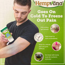 Hempvana Cold As Ice Pain Relief Gel, Fast-Acting Menthol Pain Gel W/Hemp Seed Extract, As-Seen-On-Tv, Cooling Arthritis Pain Relief, Non-Greasy