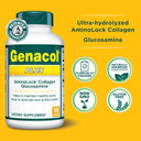 Genacol Plus  Glucosamine And Collagen Supplement, Ultra-Hydrolyzed Collagen Peptides, Eases Joint Movement, Maintains Cartilage, 90 Capsules (30-Day Supply)