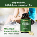 Life'S Fortune Triple Strength Glucosamax - 1000Mg Premium Glucosamine, Chondroitin And Msm Supplement With Vitamin C For Joint Comfort & Mobility, 120 Tab