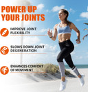 Glucosamine Chondroitin Gummies With Msm For Men Women - Sugar Free Extra Strength Joint Support Glucosamine Gummies Supplement For Adults Flexibility Back Knees Hands Pineapple Flavor (2 Packs)