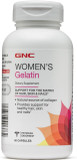 Gnc Women'S Gelatin Supplement, Supports Healthy Hair, Skin And Nails Natural Collagen Source, 60 Capsules