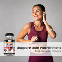 Kaya Naturals Multi Collagen Peptides Complex Powder For Women And Men, Types I, Ii, Iii, V & X | 60 Count Capsules