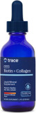 Trace Minerals Ionic Biotin Plus Collagen - High-Potency Supplement Supports Healthy Hair Growth & Skin - Biotin & Collagen Supplement Aids Healthy & Strong Joints - Strawberry Mango, 2 Fl Oz