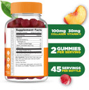 Lifeable Collagen Peptides Gummies | 100Mg With Vitamin C | Great Tasting Collagen Supplements | Vegetarian Hair Skin And Nails Gummies | Collagen Gummies For Adults, Men, Women | 90 Gummies