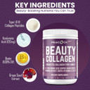 Beauty Collagen Peptides For Women 12.28 Oz  Hydrolyzed Collagen Peptides Type I & Iii Protein Powder With Hyaluronic Acid, Grass Fed Collagen, Biotin, Grape Seed Extract, Multivitamins Beauty Collagen Peptides For Women 12.28 Oz  Hydrolyzed Collagen Peptides Type I & Iii Protein Powder With Hyaluronic Acid, Grass Fed Collagen, Biotin, Grape Seed Extract, Multivitamins