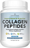 Amandean Collagen Peptides Powder 1Kg. Grass-Fed, Enzymatically Hydrolyzed, Type 1 & 3. Agglomerated, Easy To Mix, Unflavored, Non-Gmo. Protein With 18 Amino Acids For Healthy Skin, Hair, Nails