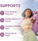 Multi Collagen Peptides Powder Type I Ii Iii V X, Hydrolyzed Collagen Protein For Women And Men, Skin, Hair, Nails, Unflavored, Non-Gmo, Keto & Gf, Zero Sugar, 45 Servings, 16Oz