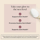 Menolabs Goddess Glow Collagen Peptides Powder (Type I, Iii) - 14 Servings (280 G) - Menopause Supplements For Women With Hyaluronic Acid & Vitamin C - Unflavored