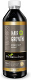 Hair Growth Plus 12Oz - Bamboo Hair Product With Collagen, Keratin And Vitamins For Women And Men - Healthy Hair, Skin And Nails - 1 Bottle