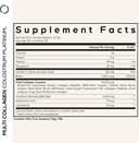 Codeage Multi Collagen Colostrum Powder Platinum - Hydrolyzed Grass-Fed Bovine Collagen Peptides, Grass-Fed Bovine Colostrum Supplement, Vitamin C, Biotin, Hyaluronic Acid, Lactoferrin - 13.4 Oz