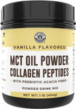 Keto Mct Oil Powder + Collagen + Prebiotic Acacia Fiber, Chocolate Flavor, 16Oz. Mct Oil Powder From Coconuts. Grass Fed Collagen, Perfect For Keto, 0 Net Carb, Stevia, Erythritol, Powdered Drink Keto Mct Oil Powder + Collagen + Prebiotic Acacia Fiber, Chocolate Flavor, 16Oz. Mct Oil Powder From Coconuts. Grass Fed Collagen, Perfect For Keto, 0 Net Carb, Stevia, Erythritol, Powdered Drink