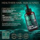 Wild Fuel Liquid Collagen Peptides With Biotin Vitamins For Hair Skin And Nails - 10,000Mcg Liquid Collagen For Women And Men 5,000Mcg Biotin - Lemon Flavor, Up To 2-Month - 2 Oz