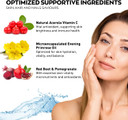 Marine Collagen Powder Supplement - Type I Hydrolyzed Marine Collagen Peptides, Protein, Biotin, Hyaluronic Acid, Vitamin C, Vital Antioxidants - Skin Supplements For Women - Pomegranate, 9.7Oz Marine Collagen Powder Supplement - Type I Hydrolyzed Marine Collagen Peptides, Protein, Biotin, Hyaluronic Acid, Vitamin C, Vital Antioxidants - Skin Supplements For Women - Pomegranate, 9.7Oz