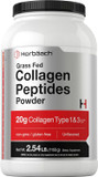 Horbaach Collagen Peptides Powder 40 Oz | Unflavored | For Men & Women | Grassfed Type I & Iii | Non-Gmo, Gluten Free Supplement