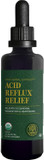 Global Healing Acid Reflux Relief Organic Liquid Supplement W/Slippery Elm - Helps Upset Stomach, Heartburn, Indigestion - Supports Body'S Defense Against Digestive Issues - 2 Fl Oz