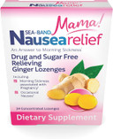 Sea-Band Ginger Mama Lozenges, Drug And Sugar Free, For Motion Sickness And Nausea Relief