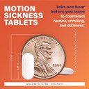 Rugby Meclizine 12.5Mg Caplets - Antiemetic Motion Sickness Symptom Relief - 100 Count