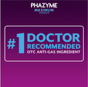 Phazyme Maximum Strength Gas And Bloating Relief, 250 Mg Simethicone, 12 Fast Gels
