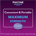 Phazyme Maximum Strength Gas And Bloating Relief, 250 Mg Simethicone, 12 Fast Gels