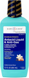 Gericare Antacid Liquid & Anti-Gas Relief, Maximum Strength For Heartburn, Acid Reflux, Sour Stomach, Pressure & Bloating, Acid Indigestion, & Gas, Vanilla Caramel Flavor, 12 Fl Oz