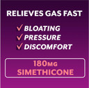 Phazyme Gas Relief, Ultra Strength Gas And Bloating Relief For Adults, 180 Mg Simethicone Fast Gels, 48 Count