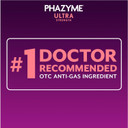 Phazyme Gas Relief, Ultra Strength Gas And Bloating Relief For Adults, 180 Mg Simethicone Fast Gels, 48 Count