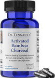 Dr. Tennant'S Activated Bamboo Charcoal | Coconut-Free Detox Supplement | Supports Gi Tract Cleansing & Digestive Health | Cleaner Alternative To Standard Charcoals | 90 Capsules