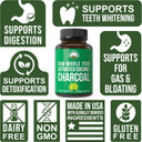 Peak Performance Activated Charcoal Vegan Capsules From Wild Harvested Coconut Shells. Best Safe Charcoal Pills Supplement For Detox, Gas Relief, Bloating. For Men And Women 90 All Natural Tablets