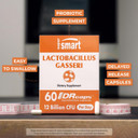 Supersmart - Lactobacillus Gasseri 12 Billion Cfu Per Day - Probiotic Supplement | Non-Gmo & Gluten Free - 60 Dr Capsules (Delayed Release)