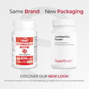 Supersmart - Lactobacillus Reuteri 5 Billion Cfu Per Day - Probiotic Supplement | Non-Gmo & Gluten Free - 60 Dr Capsules