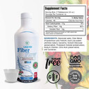 Nutritional Designs Liquid Fiber Flow, Gentle Daily Digestive Supplement For Constipation Relief & Gut Health, Sugar-Free, Natural Bowel Regularity For Healthy Intestinal Balance, Flavorless, 32 Fl Oz