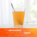 Metamucil, Daily Psyllium Husk Powder Fiber Supplement With Real Sugar, 4-In-1 Daily Fiber Supplement For Digestive Health, Orange Smooth Flavored Drink, 72 Servings