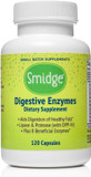 Smidge® Digestive Enzymes  Comfy Digestion  Lipase & Protease  120 Capsules