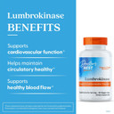 Doctors Best Lumbrokinase, Supports Heart Function, 720,000 Units Per Serving, 60 Veggie Caps