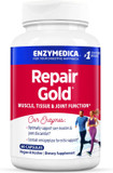 Enzymedica, Repair Gold, Proteolytic Enzymes, Joint Support Supplement, Promotes Muscle Recovery & Tissue Function, 60 Count