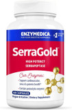 Enzymedica, Serragold, Supports Recovery, Immune And Cardiovascular System, Natural Supplement, 60 Count (Ffp)