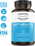 Thomas' All-Natural Remedies Gut Health With Digestive Enzymes, Probiotics, Ginger, Papaya, And Turmeric For Digestion And Bloating Relieve
