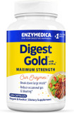 Enzymedica Digest Gold + Atpro, Maximum Strength Digestive Enzymes, Helps Digest Large Meals, For Gas And Bloating, 240 Capsules