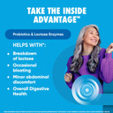Digestive Advantage Lactose Defense Capsules (96 Count In A Box), Helps Breaks Down Lactose And Defend Against Digestive Upset, Supports Digestive And Immune Health, Cfus