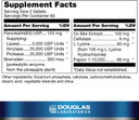Douglas Laboratories Ultrazyme (Polyphasic Enzyme Complex) | Active Digestive Enzymes To Support Protein And Carbohydrate Digestion* | 180 Tablets