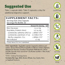 Master Supplements Truflora - 32 Capsules - Blend Of Probiotics & Enzymes - Promotes Optimal Gut Health & Boosts Energy - Gluten Free - 32 Servings