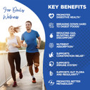 Digestive Enzymes With Probiotics And Prebiotics, Postbiotics, 60 Capsules, Support Digestive Health And Intestinal Tract, Promotes Immune System