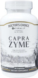Caprazyme By Mt. Capra | Vegetarian Digestive Enzyme Supplement For Men And Women, Amylase, Lipase, Bromelain, Protease, With Botanical Blend Grapefruit, Ginger, And Turmeric | 90 Capsules