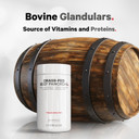 Codeage Grass Fed Beef Pancreas Supplement Glandulars - Freeze Dried, Non-Defatted Desiccated Beef Pancreas Pills  Pancreatic Enzymes Diet Meat - Pasture Raised Bovine Vitamins - 180 Capsules