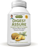 Andrew Lessman Digest Assure 360 Capsules - Comprehensive Blend Of Powerful Natural Enzymes To Support And Enhance Digestive Health, Vegetarian-Sourced Enzymes, Small Easy To Swallow Capsules