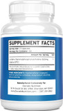 Alpha Gpc Choline Capsules - 120 Count, 600Mg Servings (Brain Support Aid That Supports Focus, Memory, Motivation, & Energy (Third Party Tested, Vegan Safe Made In The Usa) Brain Support Supplement